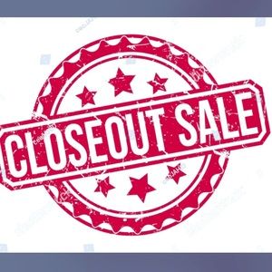 Closing out tons of inventory to make room for new 🤗